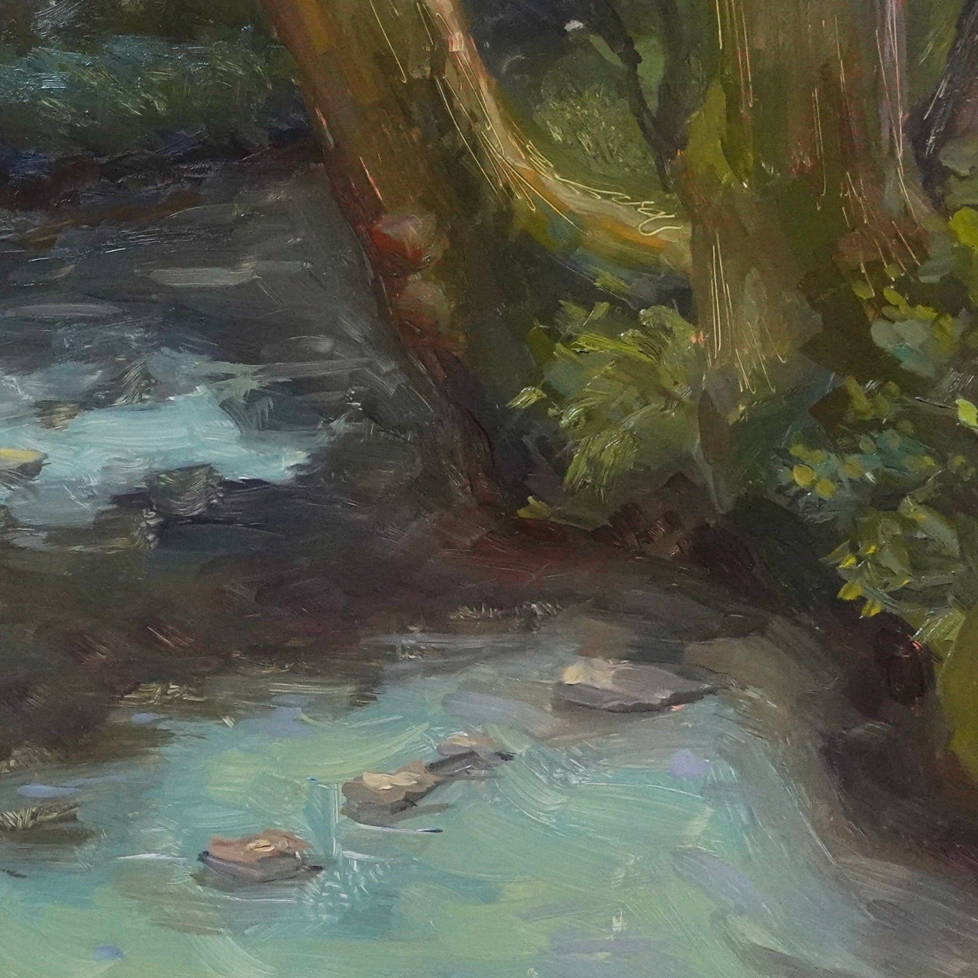 Plein Air Virginia Creek