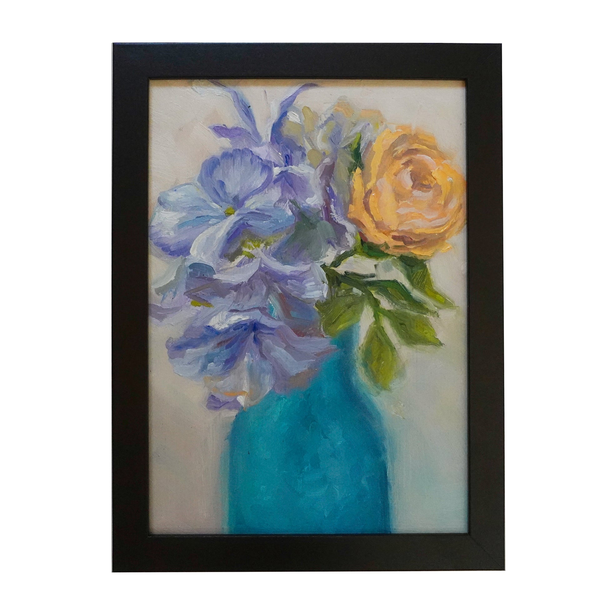 Purple and Orange Arrangement